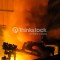 Epic view of blast furnace fume dust (metal fire technology)